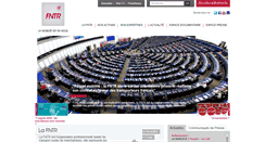Desktop Screenshot of fntr.fr